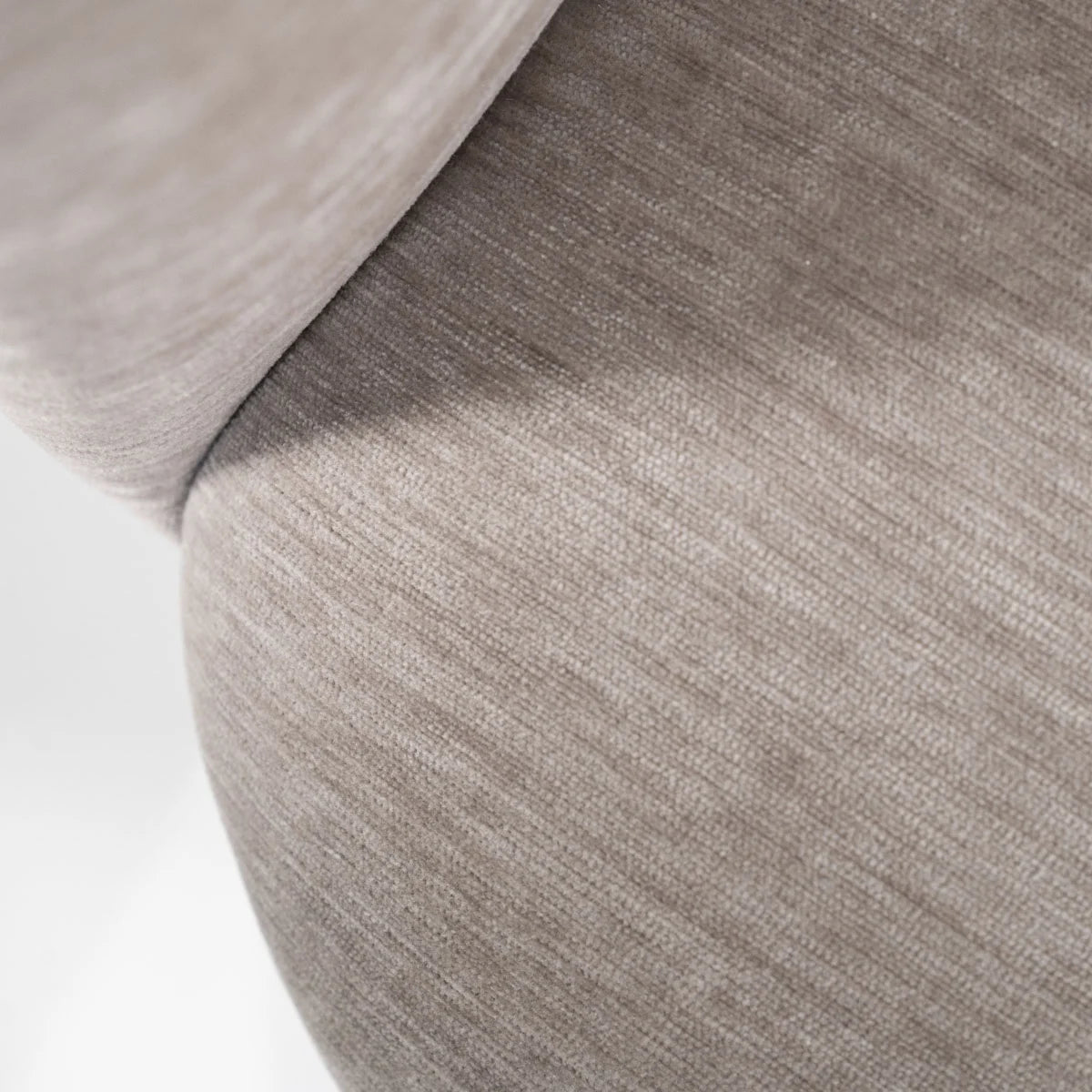 CHAISE DE SALLE A MANGER EN VELOURS BEIGE