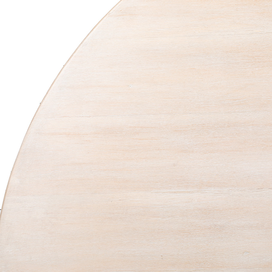 GRANDE TABLE RONDE EN PIN 180 CM