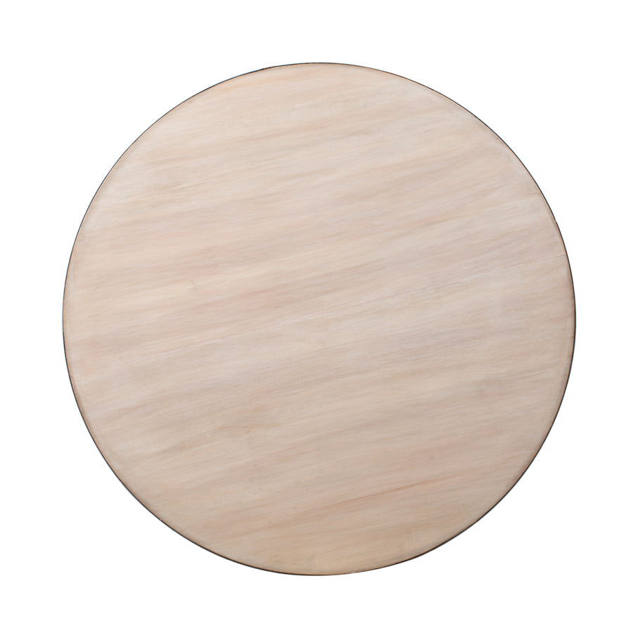 GRANDE TABLE RONDE EN BOIS DE 180 CM