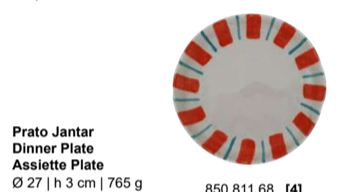 6 ASSIETTES PLATES DURO