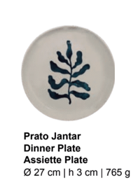6 ASSIETTES BLEUES DURO