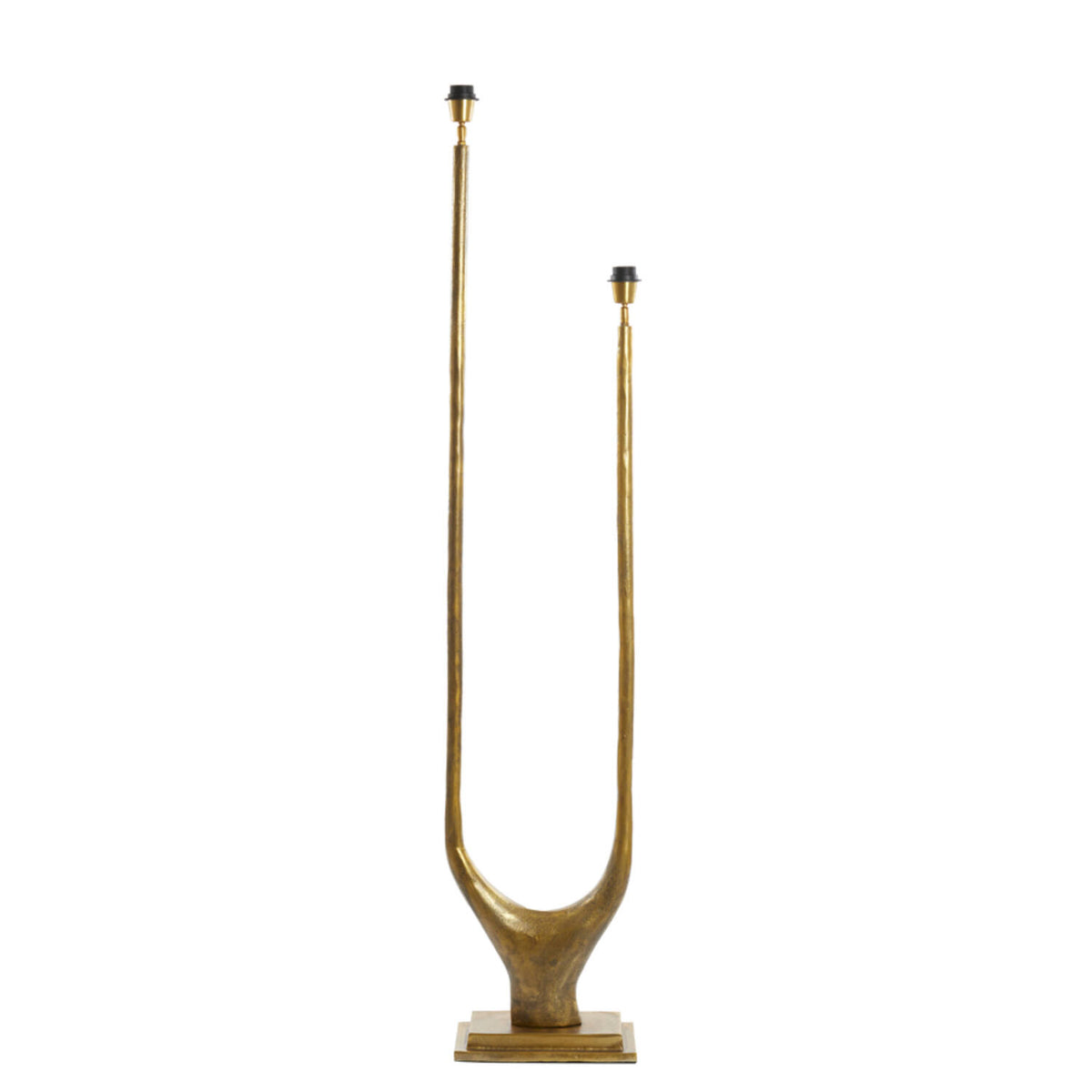 Lampadaire 2L 31x18x149 cm GAVI bronze antique