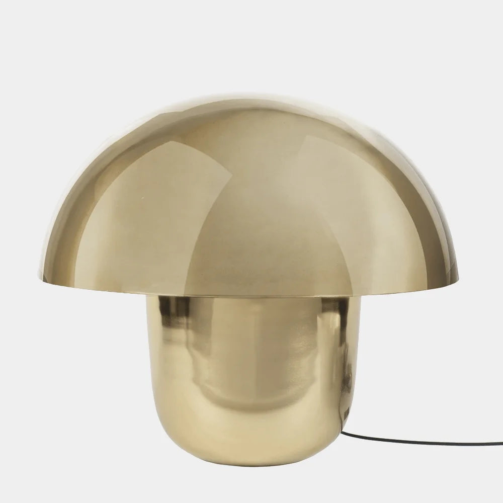 Lampe de table dorée