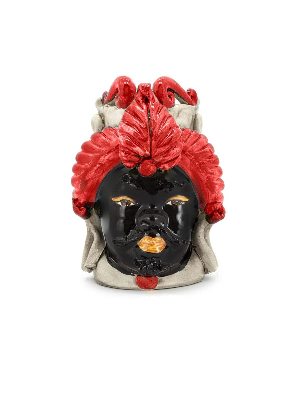 VASE MORO MEN ROUGE HAUTEUR 19 CM