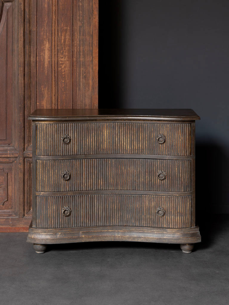 Commode 3 tiroirs en manguier