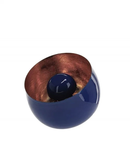 LAMPES DE SOL BLEU DIAMÈTRE 28 CM