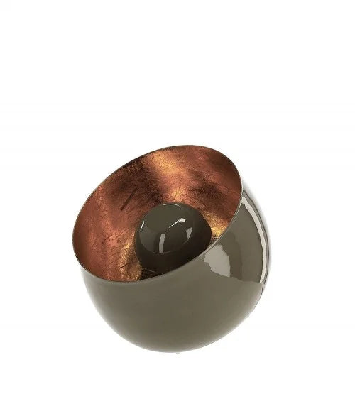 LAMPE DE SOL VERT KAKI DIAMÈTRE 28 CM