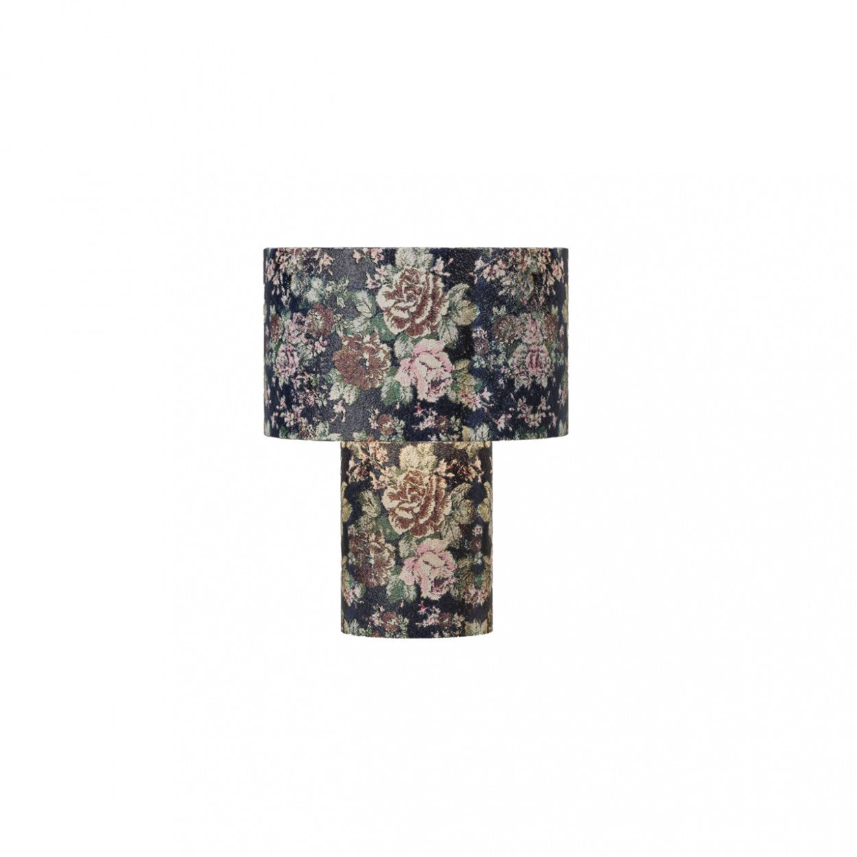 LAMPE EN TISSUS A FLEURS