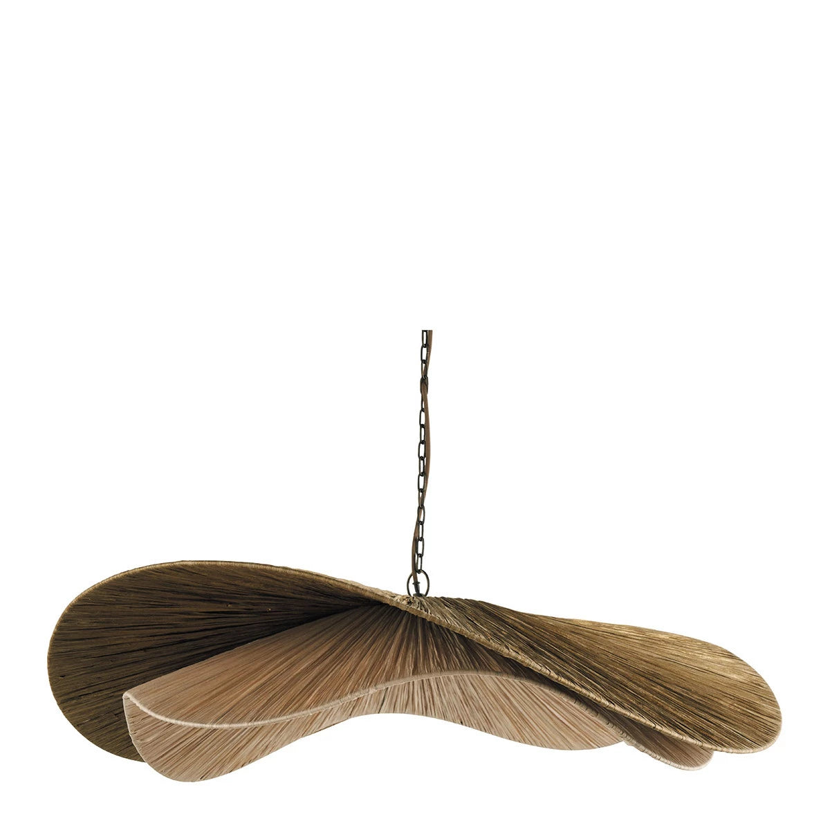 SUSPENSION ADITA BLANC D'IVOIRE raphia diamètre 90 cm