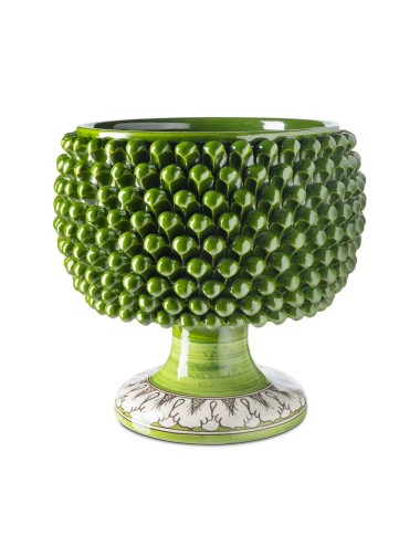 Vase céramique verte Pigna H35cm