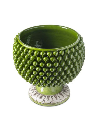 Vase céramique verte Pigna H35cm