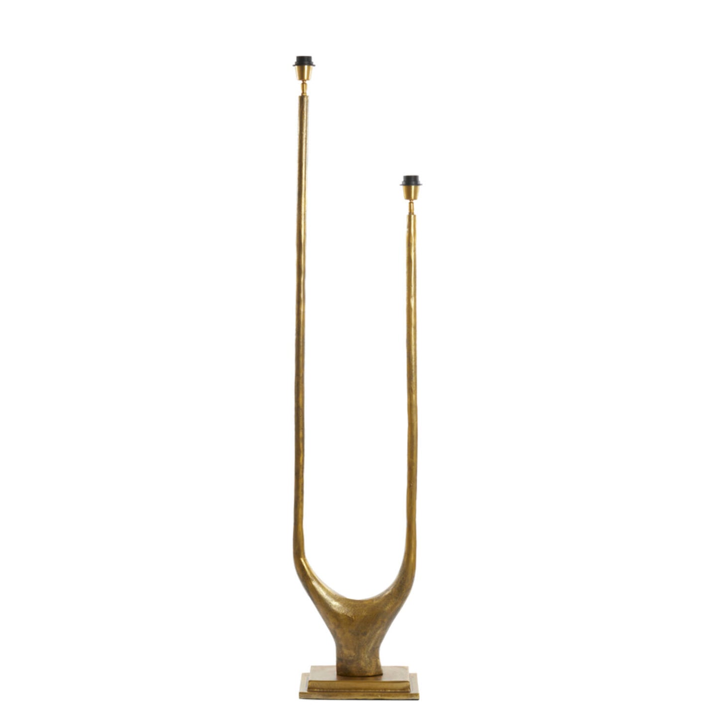 Lampadaire 2L 31x18x149 cm GAVI bronze antique