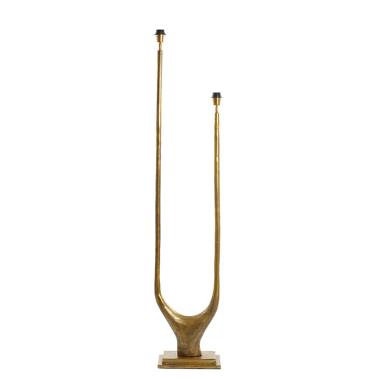 Lampadaire 2L 31x18x149 cm GAVI bronze antique