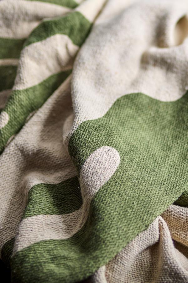 Plaid Vert et blanc