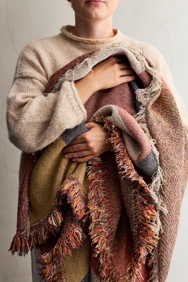 Plaid multicolore