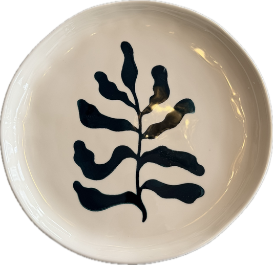 6 ASSIETTES BLEUES DURO