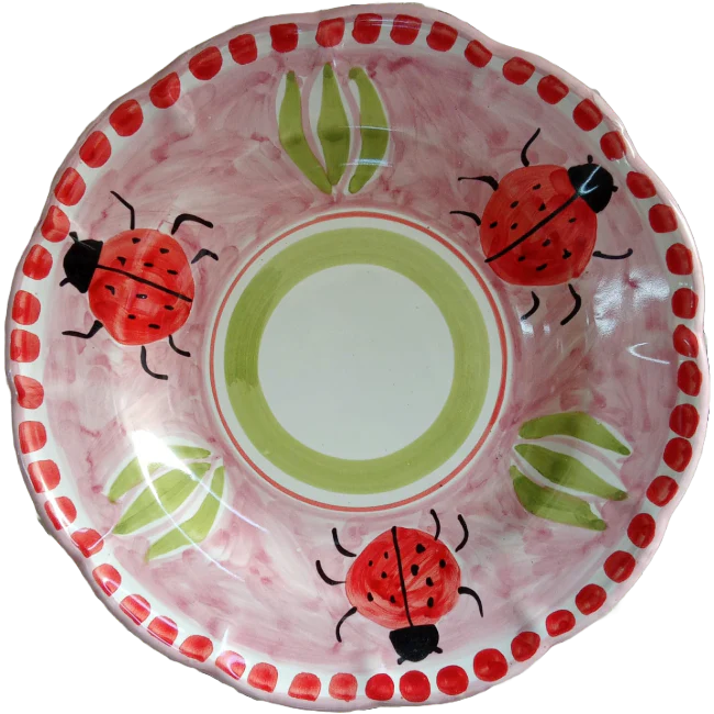 Assiette Amalfi 25 cm Coccinelle