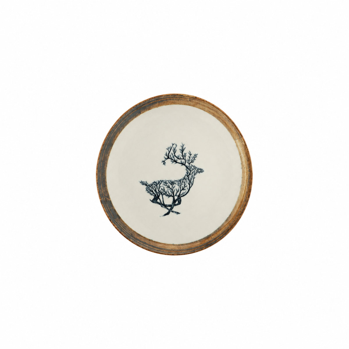 Lot de 3 Assiettes à dessert Cerf 19 cm