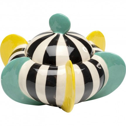 Boîte Rayée Harlequin 18 cm