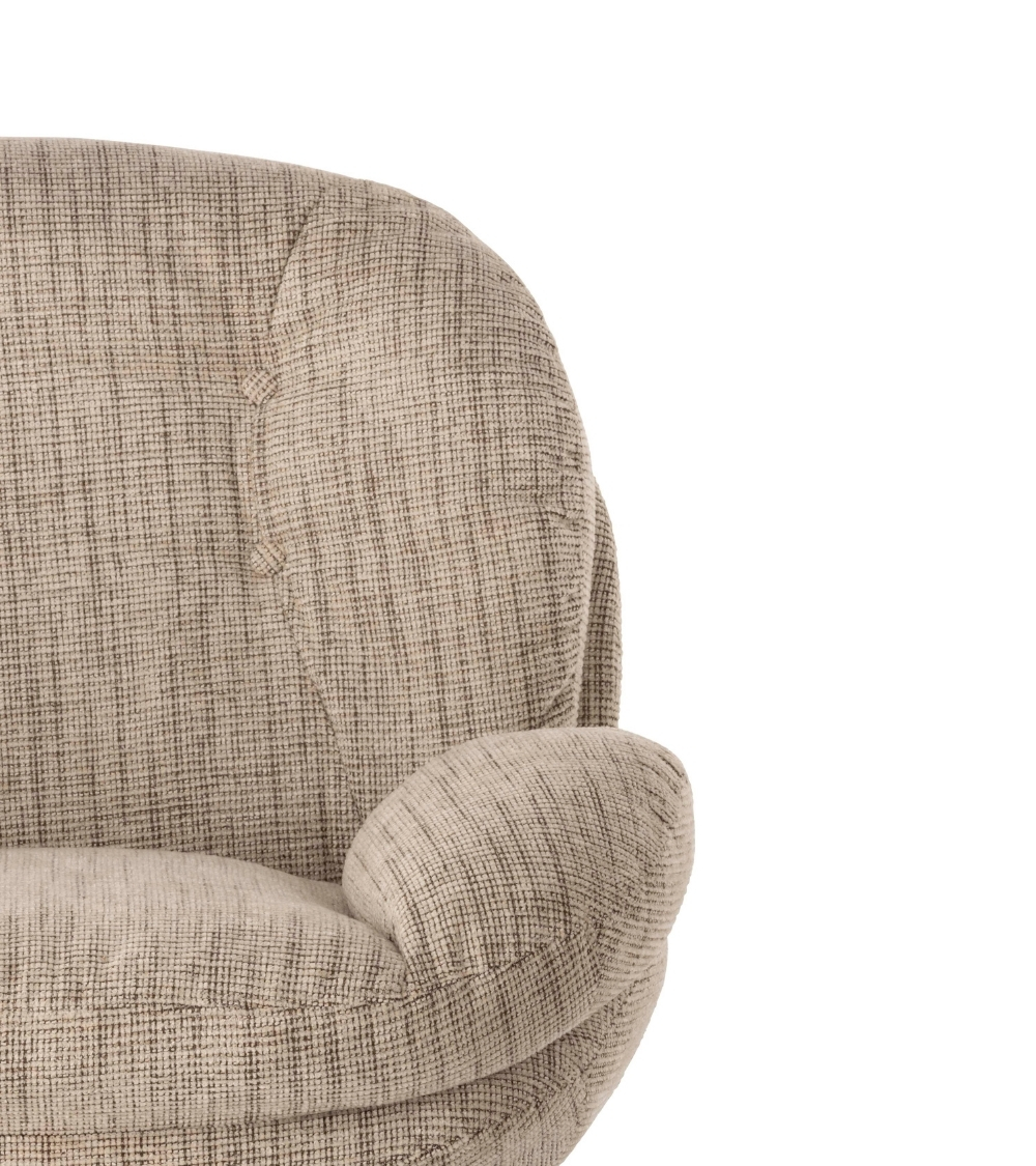 Fauteuil Memento Chiné Beige Sable