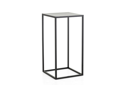 SELETTE EN MÉTAL NOIR H 55 CM