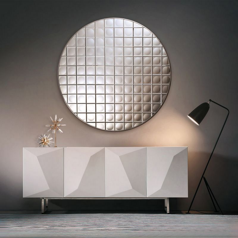 MIROIR HOMMAGE A PACO RABANNE DIAMÈTRE 118 CM