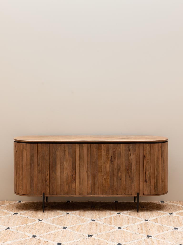 BUFFET 4 PORTES EN MANGUIER