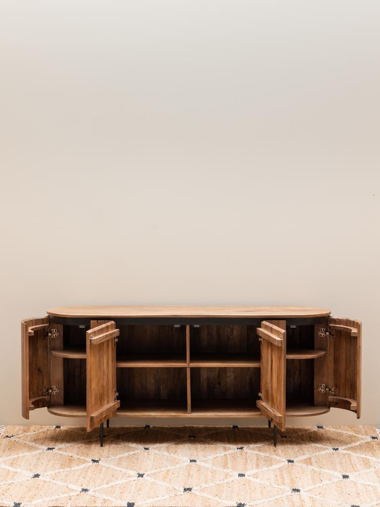 BUFFET 4 PORTES EN MANGUIER