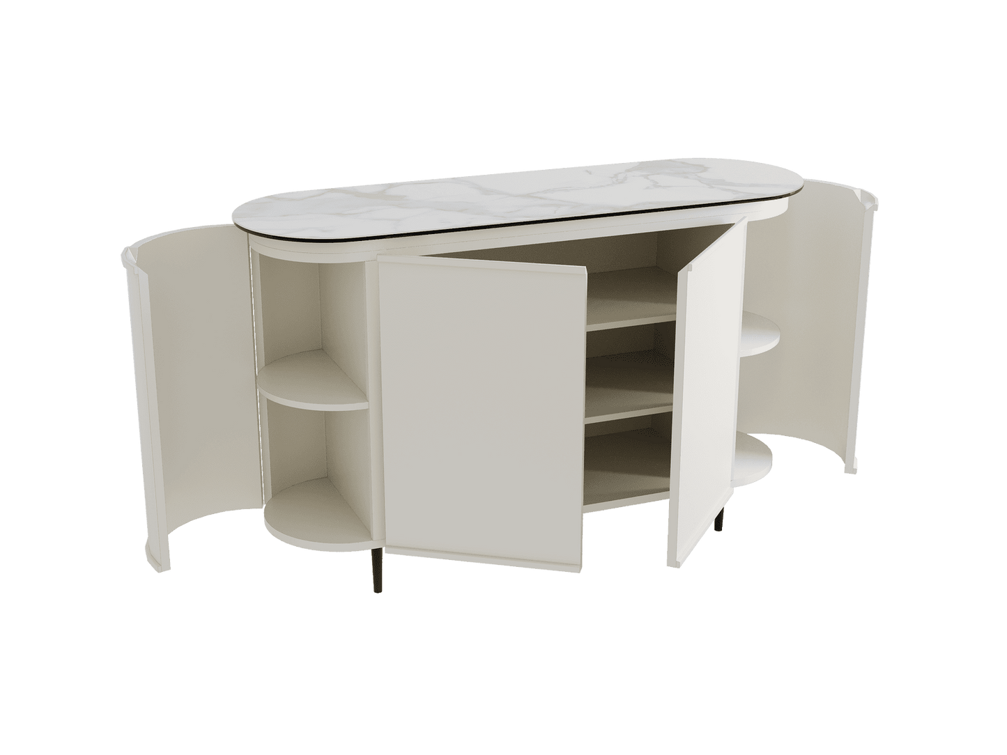 BUFFET Dimensions : 130 x 43 x 81 cm